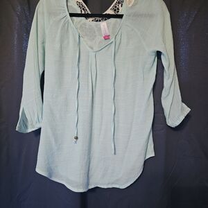 No Boundaries Light Green Women's Top